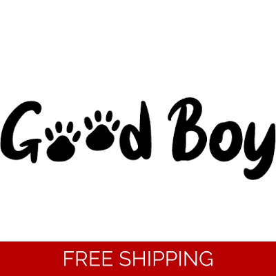 Good Boy Paw Die Cut Vinyl Decal sticker Good Boy Paw Die Cut Vinyl Decal sticker